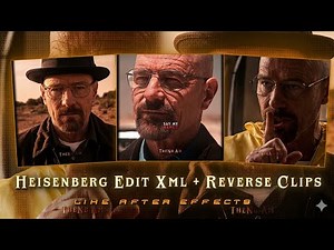 Heisenberg - Breaking Bad Edit Preset Alightmotion | Breaking Bad Edit Preset | Xml + Clips