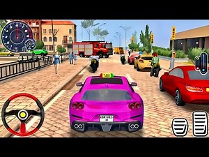 Taxi Simulator 2019 | Realistic Taxi Driving Experience & Open City Missions | Android Gameplay