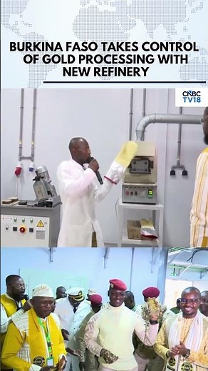 Burkina Faso Opens First Gold Refinery | Ibrahim Traore: ‘We Want To Have Control’ | N18G
