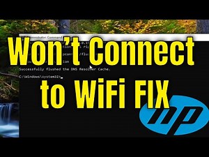 HP Computer Won’t Connect to WiFi - Easy Fix