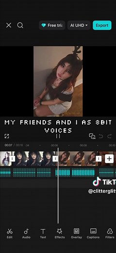 if we had 8bit voices 👾 #8bit #undertale #viral #trend #2016 | how to make 8 bit voice