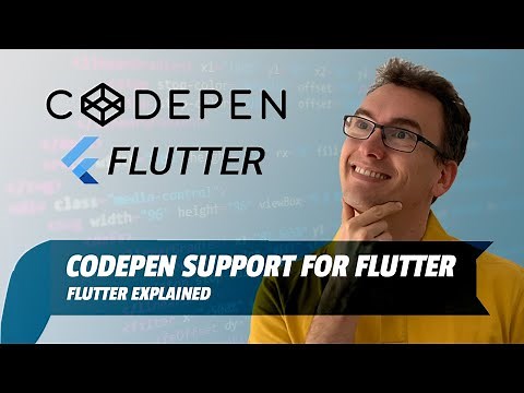 Codepen support for Flutter - Flutter News