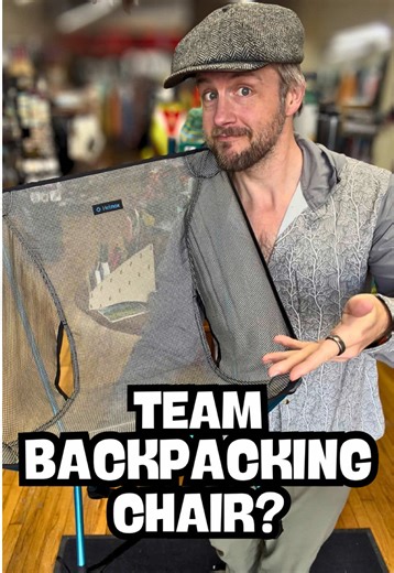 The Best Backpacking Chair… Hikers Want to Steal #outdoorgear #outdoors #hiking #trekking #review