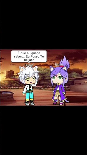 Um dos melhores ships do universo de Sonic! (Silveze)🤍🌀🩵🦔💜🔥😼💟 #mlp #sonic