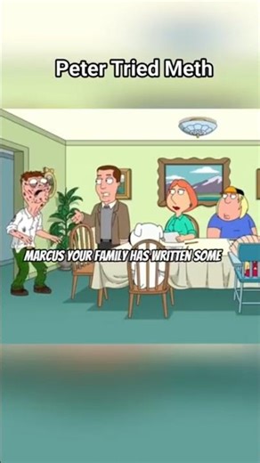FAMILY GUY - PETER TRIED METH. #shorts