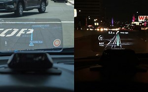 一块能导航的神奇玻璃，跟科幻一样不影响视线，怎么做到的