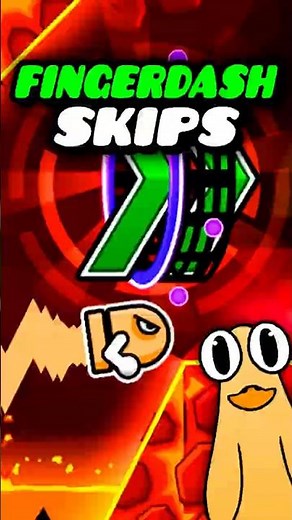 The Fingerdash Skips are INSANE! #geometrydash