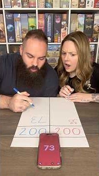 Who Can Get The Target Number First?! #boardgames #gamenight #couple #fun