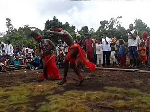 TARIAN BAMBU PAPUA UNTUK PENJEMPUTAN TAMU