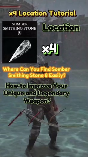 Elden Ring Somber Smithing Stone 8 Location Guide