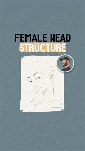 This timelapse shows three female head drawings, each from a different angle. The focus is purely on basic structure—simple forms, proportions, and direction—without getting into details or rendering. By stripping the drawing down to its essentials, it becomes much easier to understand how the head changes when viewed from different angles. Practicing heads this way helps build a stronger foundation and makes it easier to add details later with confidence. Structure first, details later ✏️🎨 | L