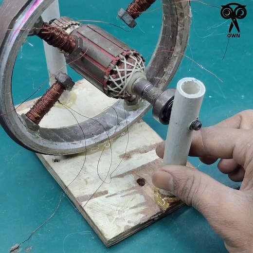 i make infinity energy generator with drill machine coil and permanet magnet | Creative Own