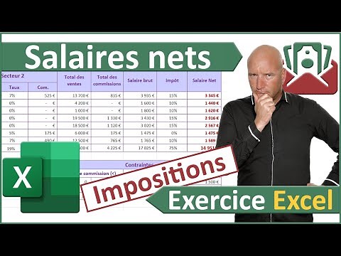 Tax Rates and Net Salaries with Excel