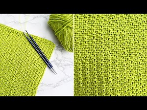 How To Knit The Linen Stitch (For Beginners)