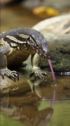 Discover the Stunning World of the Ornate Monitor Lizard in Multiple Wild Scenes 🦎