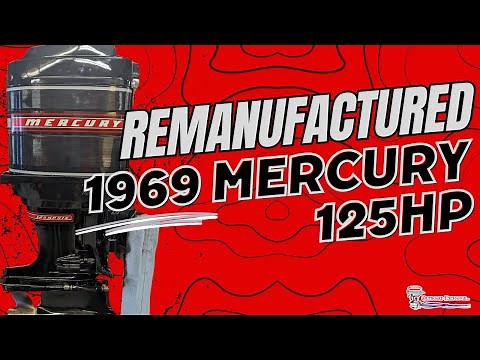 Remanufactured 1969 Mercury 125HP Inline 6