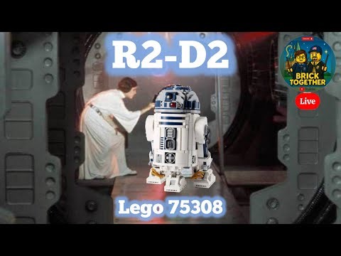 Building Lego R2-D2 live