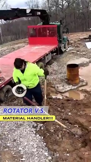 27K views · 515 reactions | Rotator vs Material Handler | Ron Pratt | Facebook