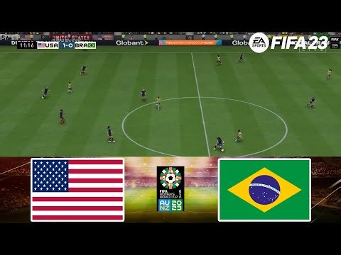 FIFA 23 - USA vs Brazil 12/01/2026 - FIFA Women's World Cup 2023 - Gameplay PS | Full Match