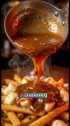 Canada’s Famous Poutine 🇨🇦🍟 #Poutine #Canada #FoodTok #craverecipes