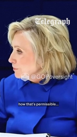 Hillary Clinton stormed out of a Congressional hearing about her links to Jeffrey Epstein after a picture was taken of her and shared online. Find out more https://www.telegraph.co.uk/us/politics/2026/03/03/hillary-clinton-epstein-testimony/?WT.mc_id=tmgoff_fb_reel | The Telegraph