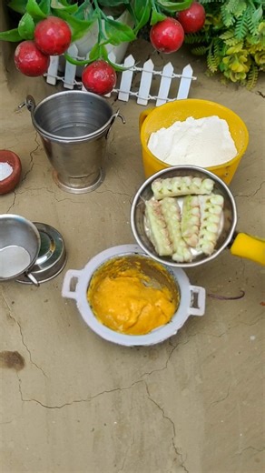 miniature sweet corn fry | mini cooking #shorts #mini #food #fry #cooking #recipe #miniature #corn