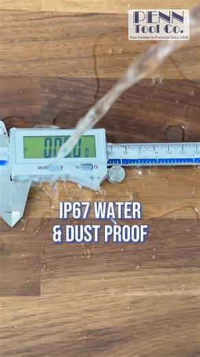 💦 Coolant? Chips? Dust? No problem. Meet the iGaging IP67 Coolant Cal X-Large Digital Display Calipers — built tough for real-world shop floors. 📏 Precision: 0.0005” / 0.01 mm ⚙️ IP67 rated – fully water & coolant proof 💡 Extra-large, easy-read digital display 🧰 Stainless-steel frame, Bluetooth data option 🔋 Runs on a simple CR2032 battery From 4" to 12" range — these calipers deliver accuracy that doesn’t quit, even when things get messy. 👉 Grab yours now: 🔗 https://www.penntoolco.com/ig
