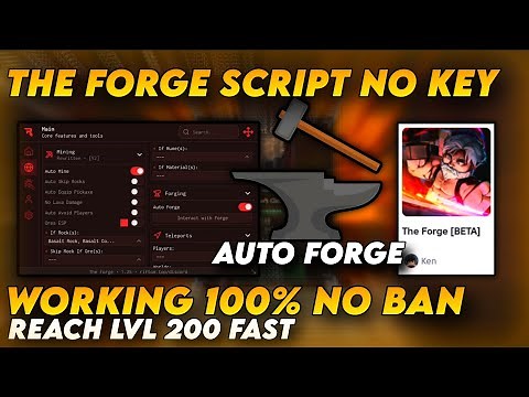 This Script will make you the STRONGEST!! | The Forge BEST Script NO KEY