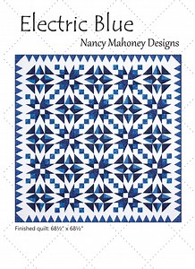 Electric Blue Quilt Pattern (PDF Digital Download) - Etsy