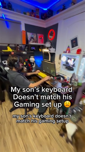 Gladys Benson on Instagram: "I guess the keyboard can stay 🥹🐤⌨️"