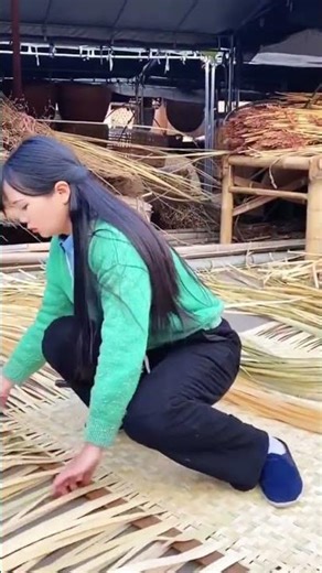 traditional bamboo weaving skills #shorts