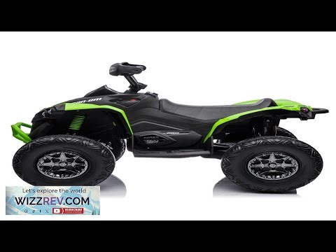 Garvee Kids Quad ATV 12V Ride on Toy Car Bombardier Licensed BRP