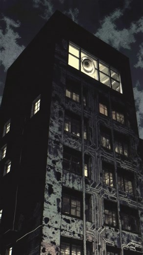 building lights morse code warning me 😰 #horror #creepy #scary #mystery