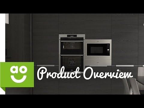 AEG Double Oven DCE731110M Product Overview | ao.com