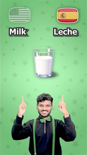 English To Spanish Basic Words 🇬🇧➡️🇪🇸 | Kids Learning 2D Animation