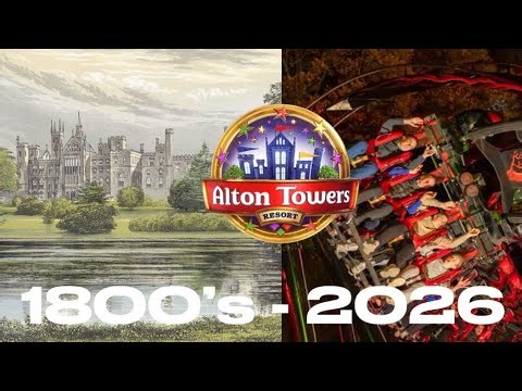 Alton Towers History, The UK's Most Unique Theme Park!