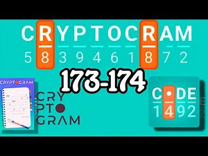 CRYPTOGRAM level 173 174