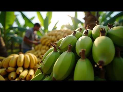 🌍 Bananas Explained: Farming, Processing & Global Production 🍌