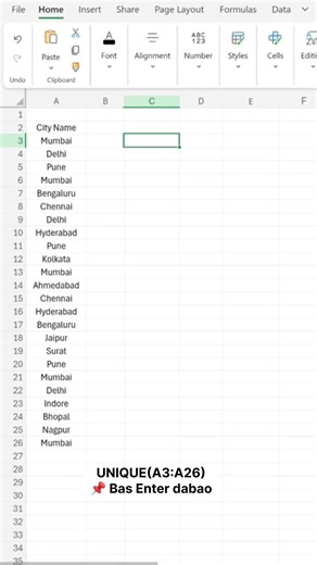 Excel UNIQUE Formula 😱 Duplicate Data Gone in Seconds!
