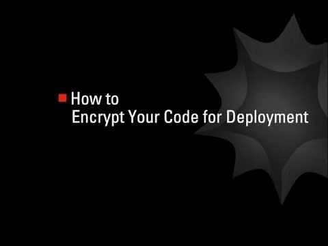 How To Encrypt Your Code for Deployment