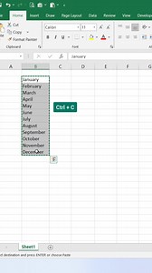 Transpose in Excel 😀 #exceltips #exceltricks #exceltutorial #Excel | computernotion