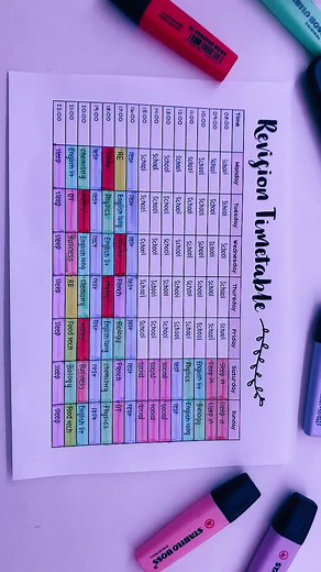 Create a Personalized Study Timetable for Academic Success
