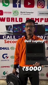 20 reactions | Used Laptop ₹5000 Dell latitude laptop black Cheapest...