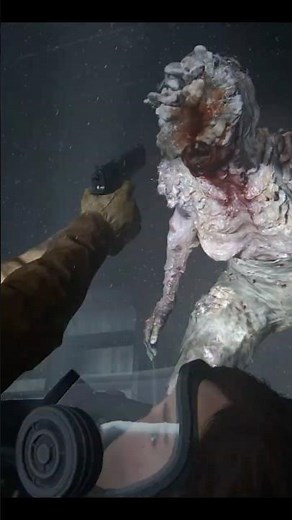 How to Kill Clickers Like a Pro 🧟‍♂️🔪 | The Last of Us Part II #shorts