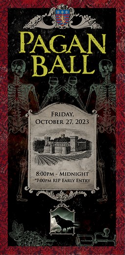 Pagan Ball | Napa Halloween Events | Castello di Amorosa