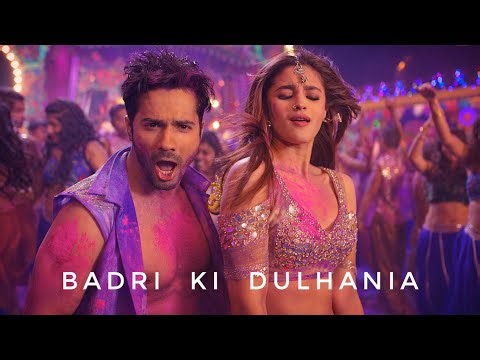 Badri Ki Dulhania Holi Song | Varun Dhawan | Alia Bhatt | Full Video Song | The Muzzic