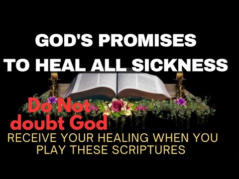 Receive your healing as you play these scriptures| Healing Scriptures #faith #healing