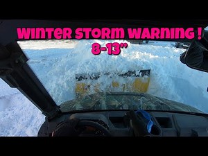 Plowing Snow Residential 2021 Polaris XP 1000 Moose RM5 Setup