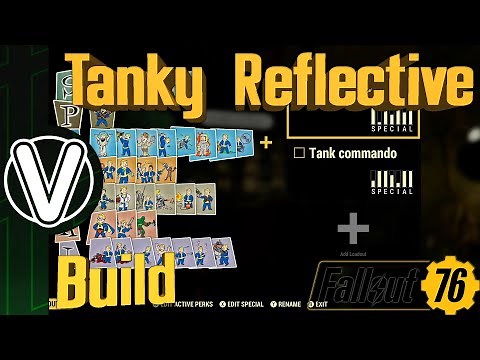 Fallout 76 | Tanky Reflective Heavy Gunner Build (Fallout 76 Builds)
