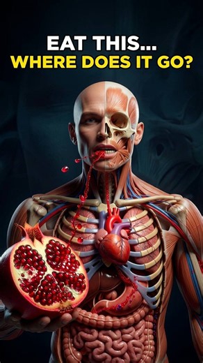 You Eat Pomegranate Seeds? This Happens Inside Your Body! (3D Animation)